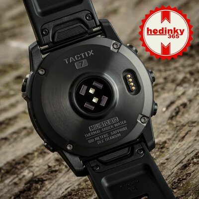Garmin Tactix 7 Sapphire Black Silicone Band