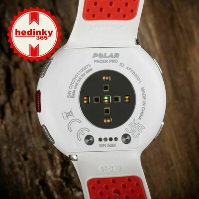 Polar Pacer Pro Snow White, Größe S-L