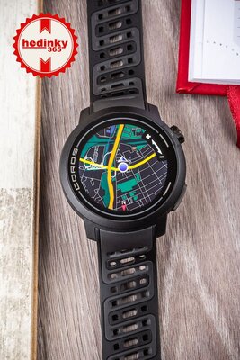 Coros Pace Pro Black / Silicone Band