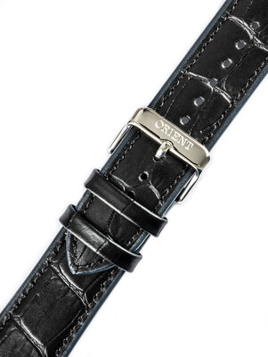 Lederband Orient UDFGGSB 22mm (für das Modelly AC08), schwarz